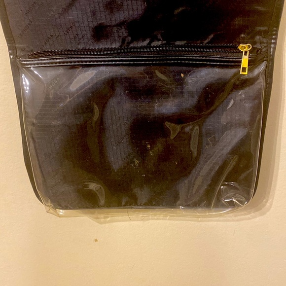 Black Sephora Hanging Makeup / Toiletry Travel Bag w Pink & White Flowers - Picture 7 of 9